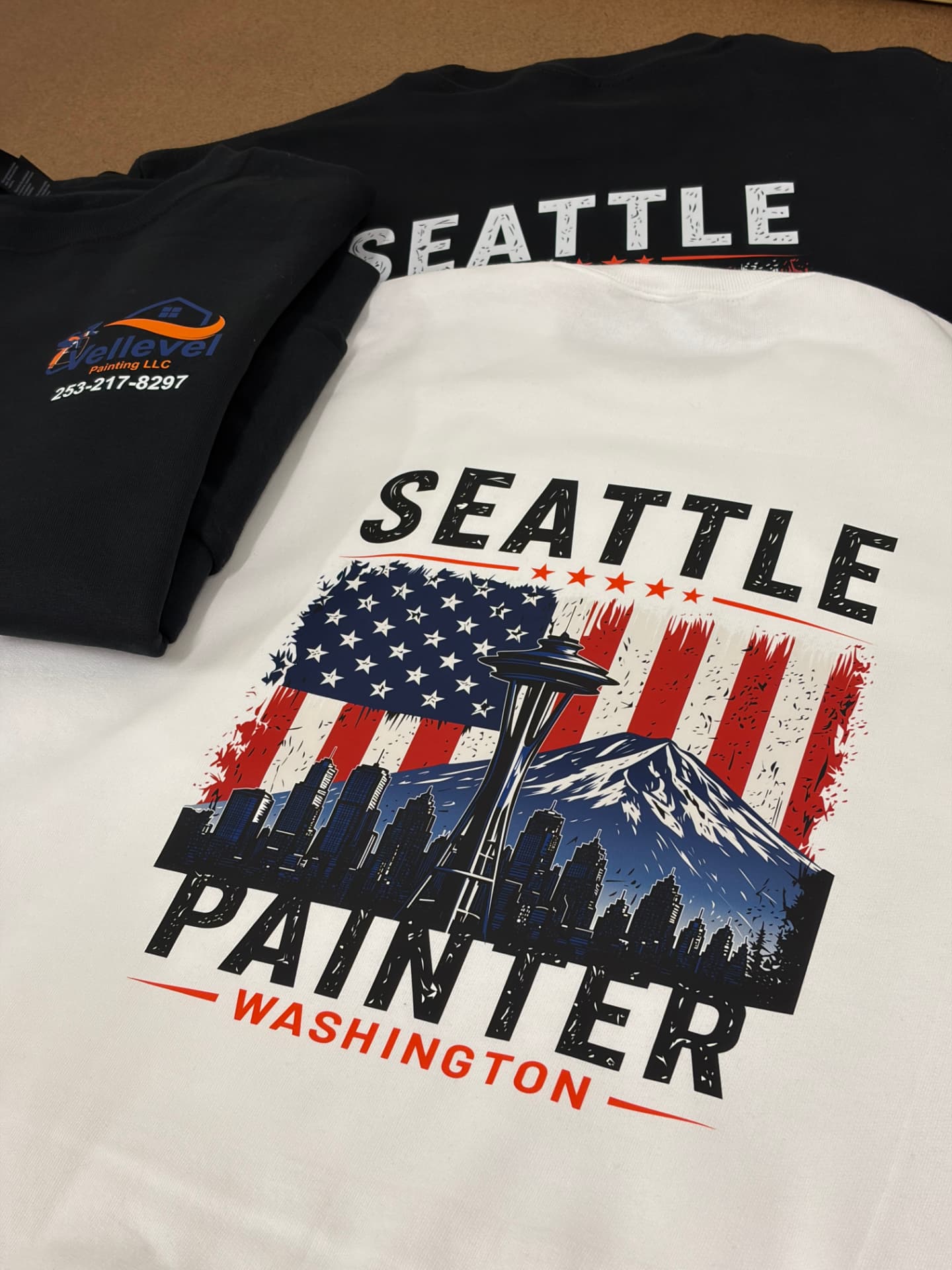Full-colour printed t-shirts by Dava X
